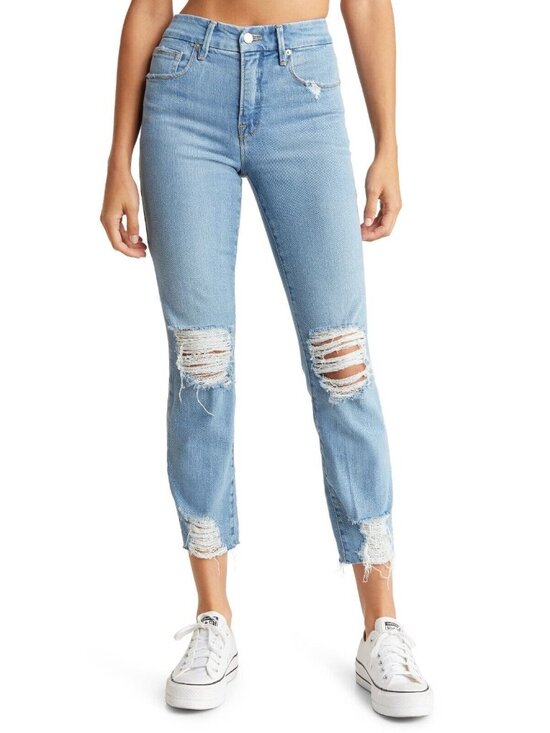 Good American Denim - Good American Good Classic Jeans 25 28 29 Indigo 334 High Rise Straight